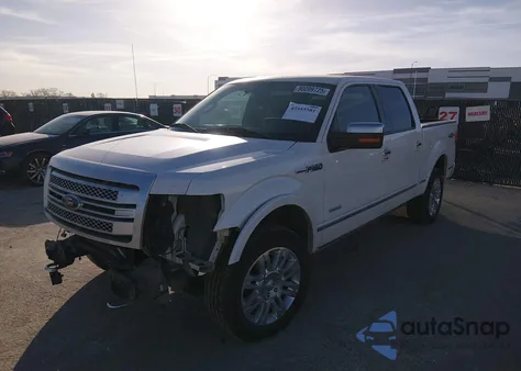 2013 Ford F-150 Platinum z USA, uszkodzony, nr VIN 1FTFW1ET8DFA52996